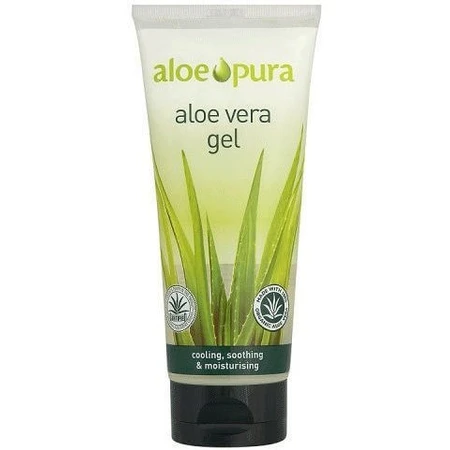 Optima Naturals Aloë Vera Gel - 200ml Hydraterende Aloë Vera Regenererende Gel voor de droge/zeer droge & gevoelige huid 200ml