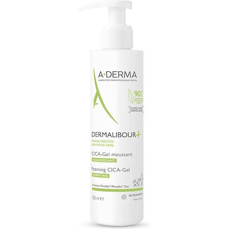 A-Derma Dermalibour+ Cica Gel moussant pour le visage 200ml