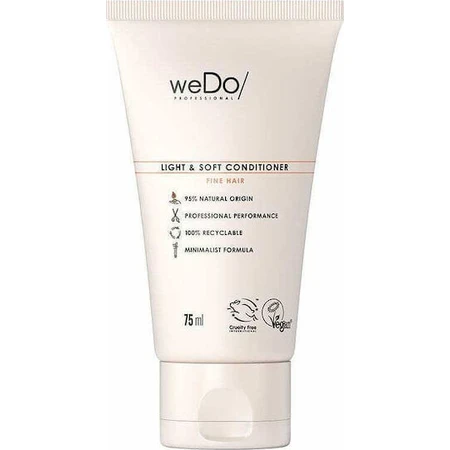 Wedo Professional Light & Soft Conditionneur hydratant pour tous types de cheveux 75ml