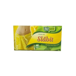 Té adelgazante con limón BioVit, 20 bolsitas, Naturavit