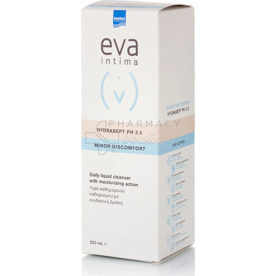 Eva Intima Hydrasept Minor Discomfort pH 3.5 Lichid 250ml InterMed