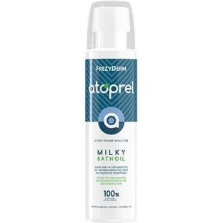Frezyderm Atoprel milchiges Badeöl Körperreinigungsöl geeignet für atopische Haut für Erwachsene, Säuglinge und Kinder 250ml