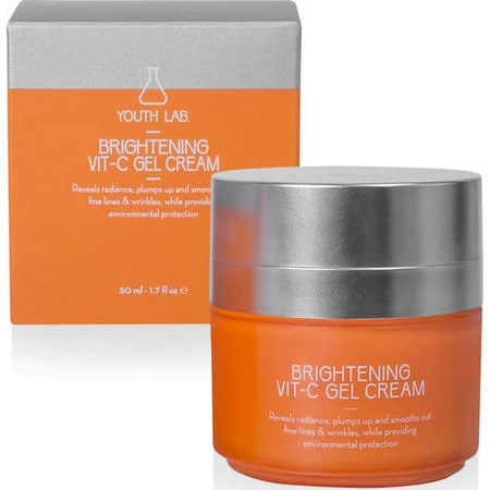 Youth Lab. Aufhellendes Vit-C 24h Feuchtigkeits-, Anti-Ageing- und Whitening-Gesichtsgel mit Vitamin C und Niacinamid 50ml