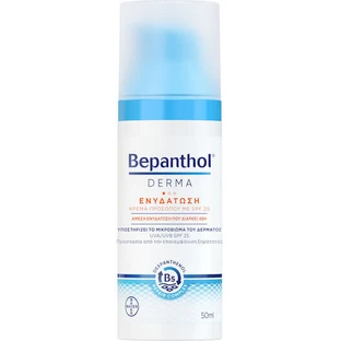 Bepanthol Derma Hydraterende en Regenererende Dag Gezichtscrème SPF25 met Panthenol 50ml