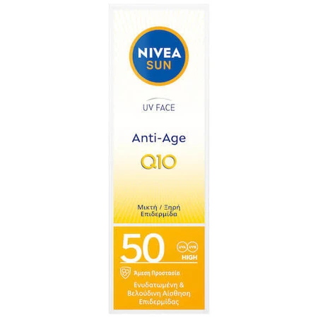 Nivea Anti Age Q10 Anti-Zon Gezichtscrème SPF50 50ml