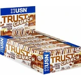USN Trust Barritas Crujientes con 20gr Proteína y Sabor Triple Chocolate 12x60gr