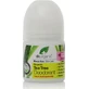 Dr.Organic Tea Tree Natuurlijke Roll-On Deodorant Aluminiumvrij 50ml