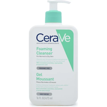 CeraVe Espuma Limpiadora Gel Facial 473ml