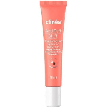 Clinea Anti-Puff Stuff Gel - Anti-Wrinkle Eye Brightening Eye Cream with Hyaluronic Acid 15ml
