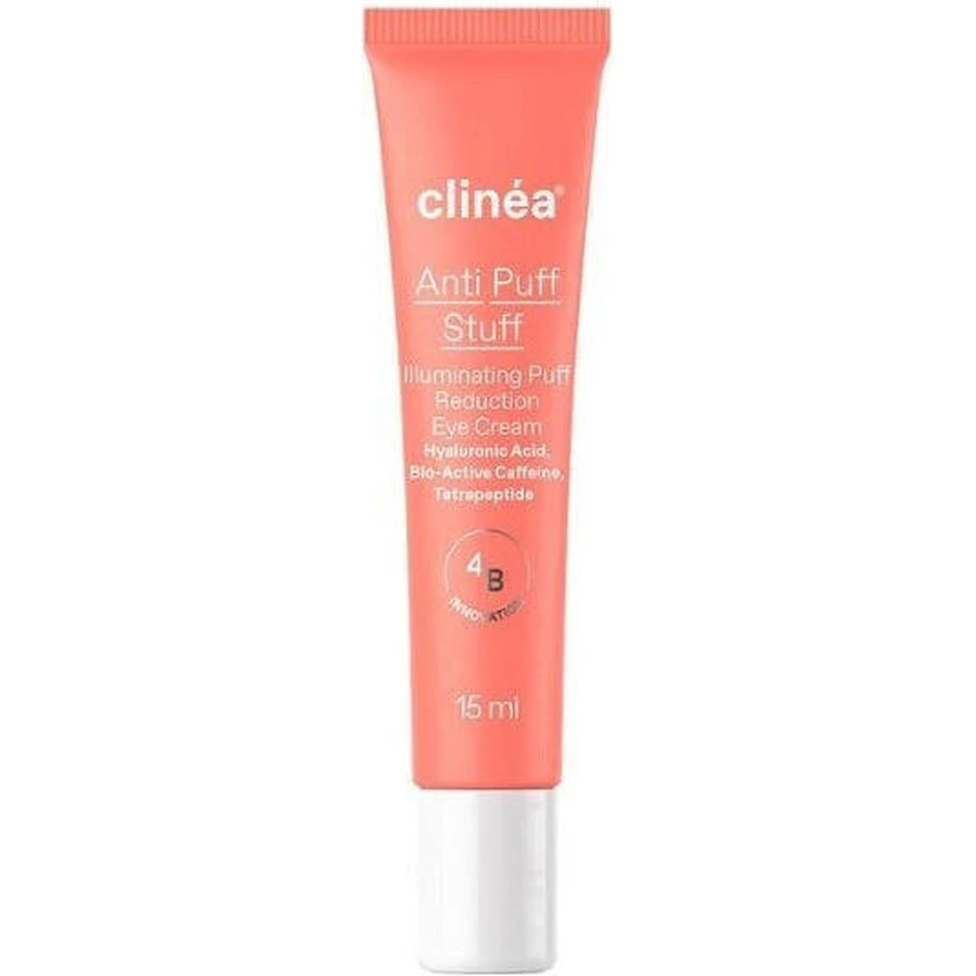Clinea Anti-Puff Stuff Gel - Anti-Wrinkle Eye Brightening Eye Cream with Hyaluronic Acid 15ml