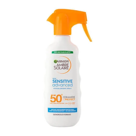 Garnier Ambre Solaire Sensitive Advanced Ceramide Protect Hypoallergene Zonnebrandcrème SPF50 Spray 270ml