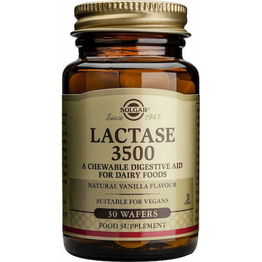 Solgar Lactase 3500 30 comprimés à croquer
