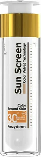 Frezyderm Crema solar facial resistente al agua Colour Velvet SPF30 con pigmento 50ml
