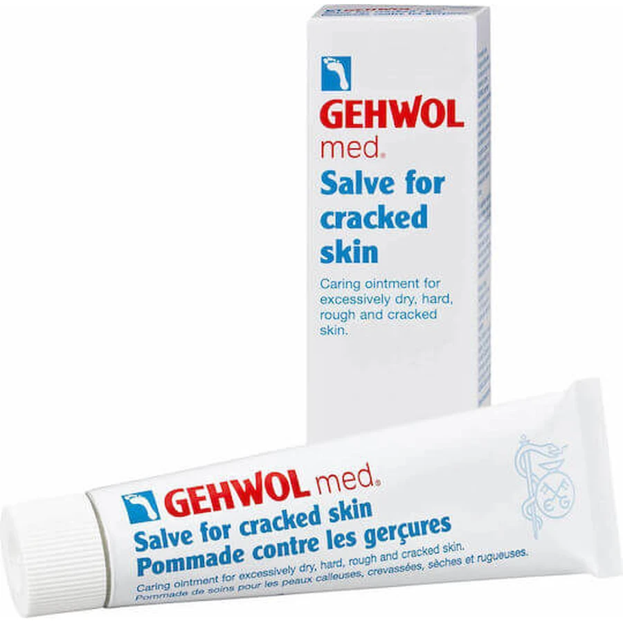 Gehwol Med Salbe für rissige Haut Feuchtigkeitscreme für rissige Fersen 125ml