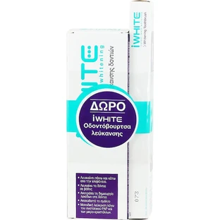 iWhite Supreme Whitening Whitening Toothpaste & Clear Toothbrush 75ml