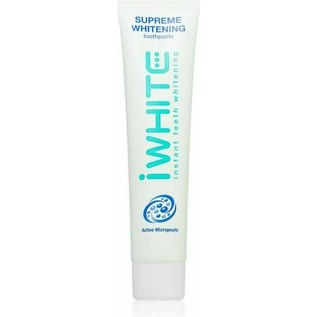iWhite Supreme Whitening Whitening Toothpaste & Clear Toothbrush 75ml