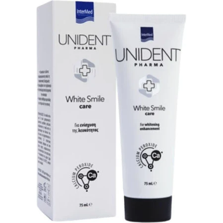 InterMed Unident White Lächeln Pflege Whitening Zahnpasta 75ml
