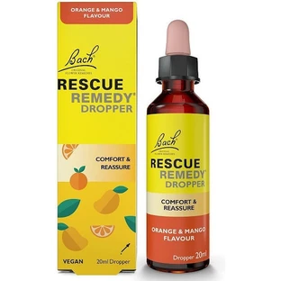 Bach Rescue bloesem Essentie in druppels voor ontspanning 20ml 1verpakking