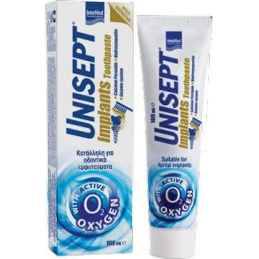 InterMed Unisept Implants Toothpaste 100ml