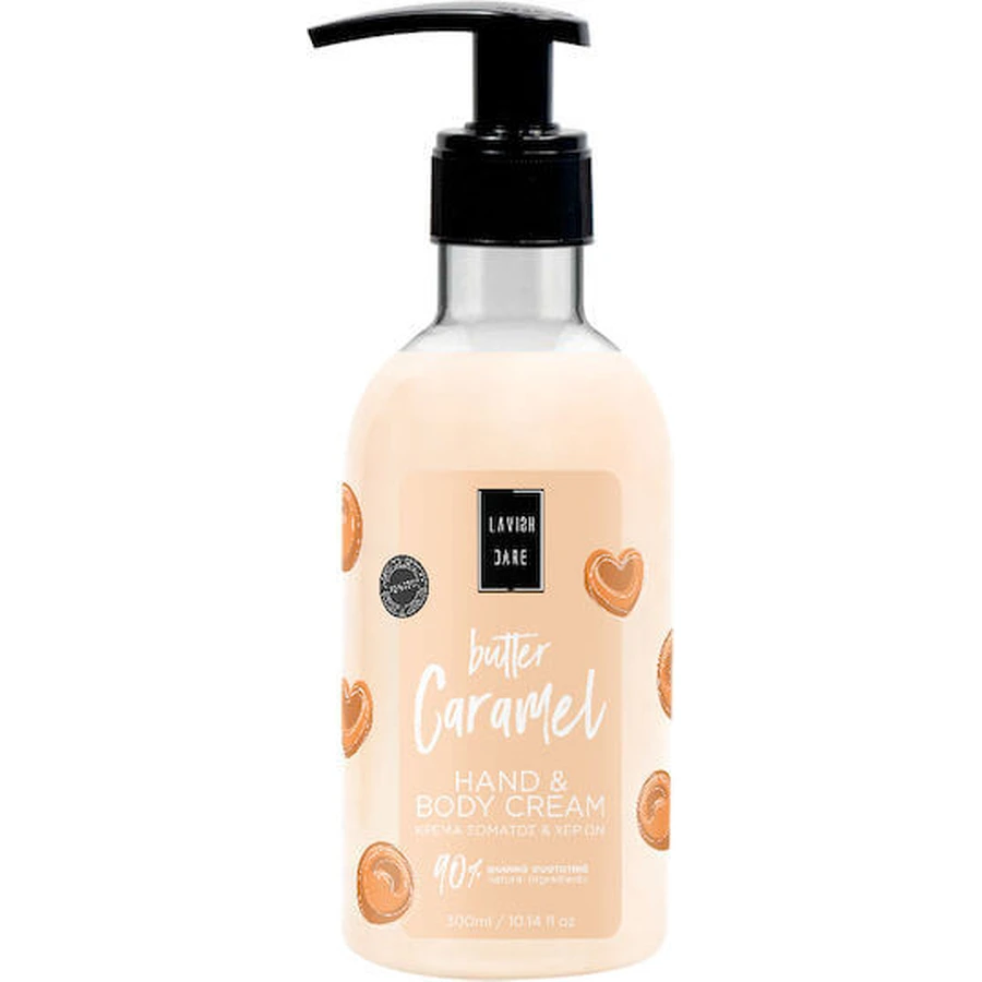 Lavish Care Sugar Toffee Crush Moisturizing Body Cream with Caramel Flavor 300ml
