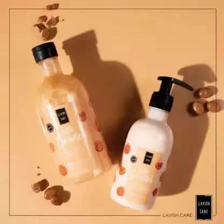 Lavish Care Sugar Toffee Crush Moisturizing Body Cream with Caramel Flavor 300ml