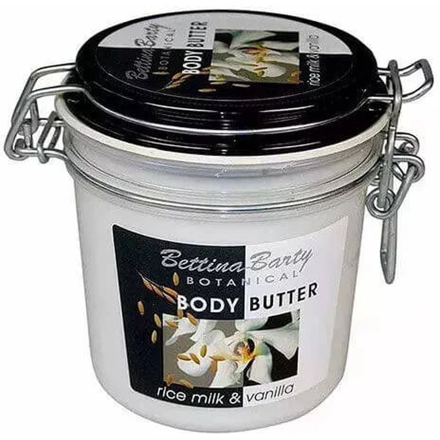 Bettina Barty Rice Milk & Vanilla Body Moisturizing Body Butter with Vanilla Flavor 400ml