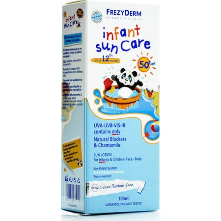 Frezyderm Zonverzorging voor baby's Waterdichte Baby Zonnecrème Emulsie SPF50 100ml