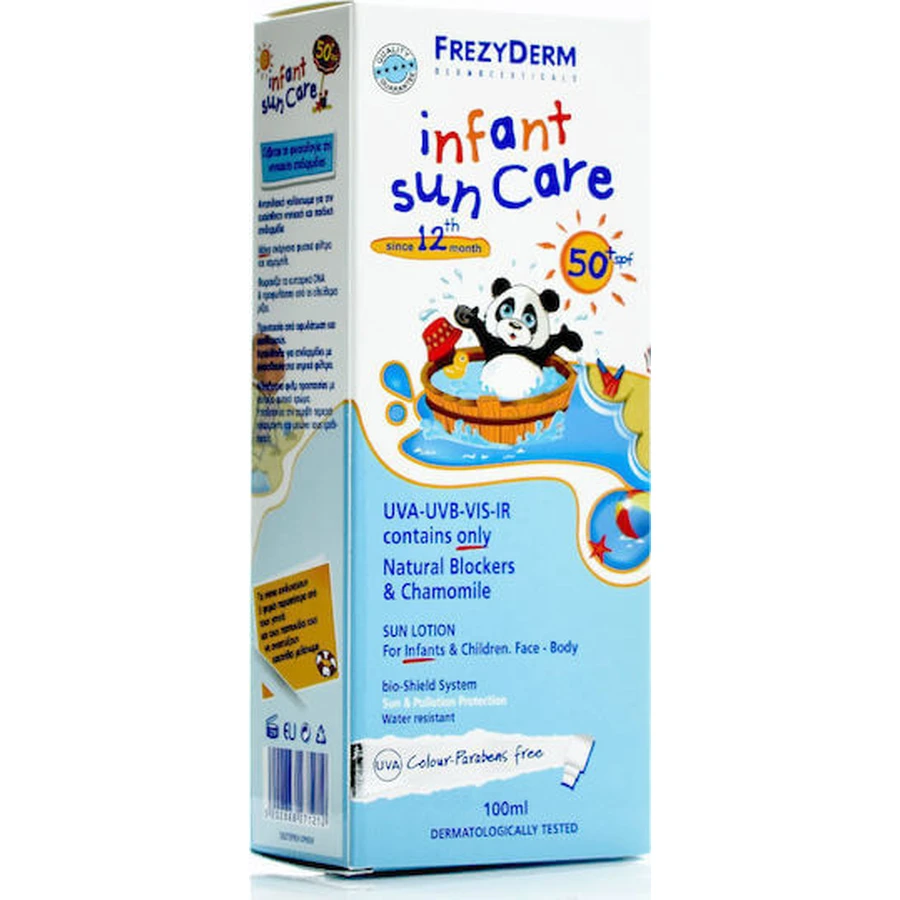 Frezyderm Zonverzorging voor baby's Waterdichte Baby Zonnecrème Emulsie SPF50 100ml