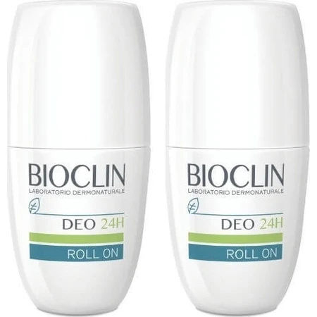 Bioclin Deo Deodorant 24h Roll-On 2x25ml