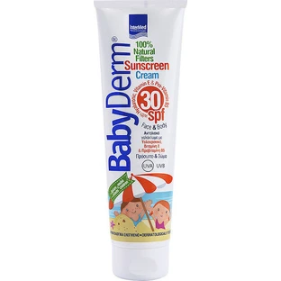 InterMed Babyderm Waterproof Baby Sun Cream Emulsion SPF30 300ml