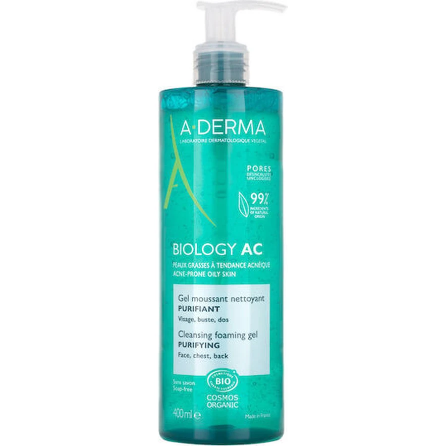 A-Derma Biology Ac Acne Face Gel 400ml