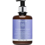 Apivita Olijf & Lavendel Gezicht & Ogen Schuimende Gezichts- & Oogdouche 300ml