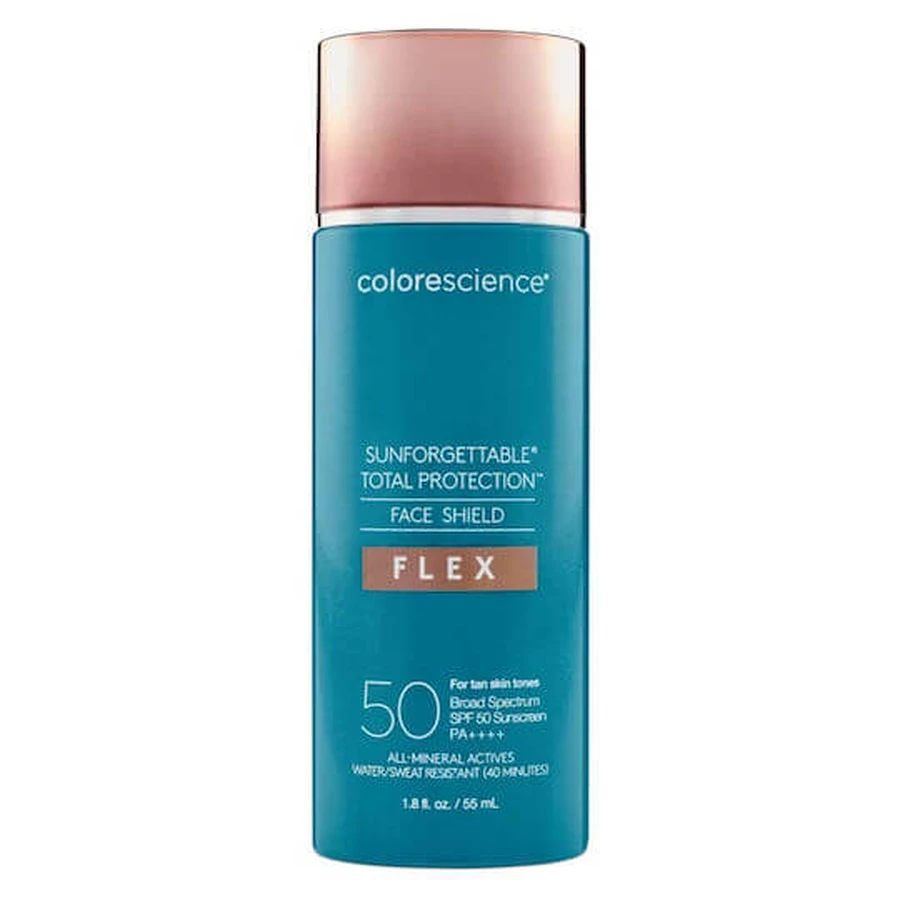 Colorescience Sunforgettable Total Protection Face Shield Flex SPF50, tono medio, 55 ml