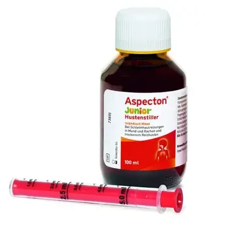 Aspecton Junior hoestsiroop, 100 ml, Krewel Meuselbach