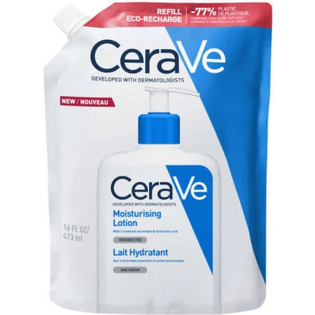 CeraVe Loción Corporal Hidratante con Ácido Hialurónico para pieles secas/muy secas y sensibles 473ml