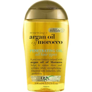 OGX Renewing + Argan Morocco Hair Oil contre les pointes fourchues 100ml