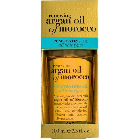 OGX Renewing + Argan Morocco Hair Oil contre les pointes fourchues 100ml