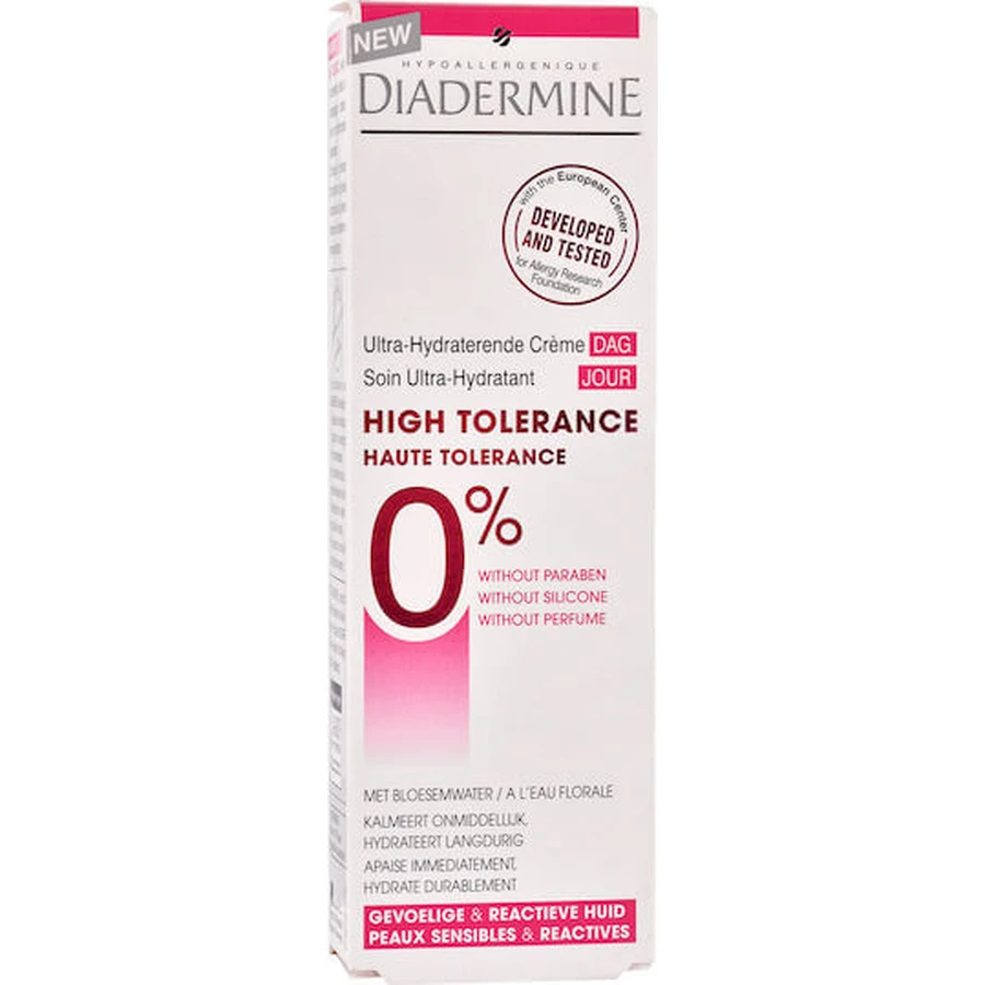 Diadermine Crema Facial Hidratante de Día Alta Tolerancia 50ml