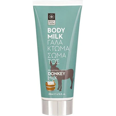 Bodyfarm Ezelinnenmelk Hydraterende Body Lotion met Ezelinnenmelk voor alle huidtypes 200ml