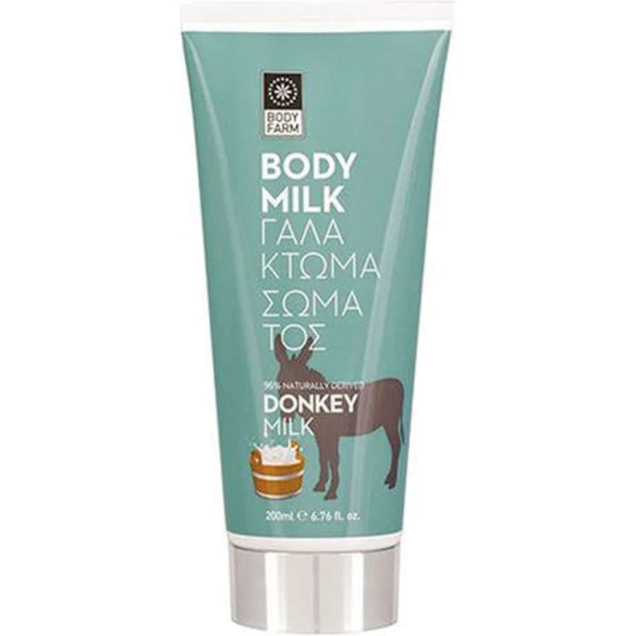 Bodyfarm Ezelinnenmelk Hydraterende Body Lotion met Ezelinnenmelk voor alle huidtypes 200ml