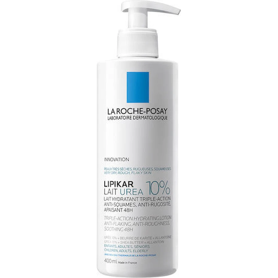 La Roche Posay Lipikar Urea 10% Hydraterende Body Lotion met Urea voor de droge/zeer droge & gevoelige huid 400ml