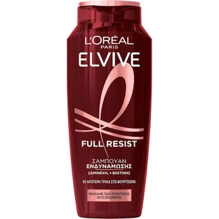 L'Oréal Paris Elvive Full Resist Champú Anticaída Arginina para Todo Tipo de Cabello 400ml