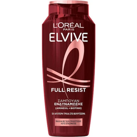 L'Oréal Paris Elvive Full Resist Champú Anticaída Arginina para Todo Tipo de Cabello 400ml