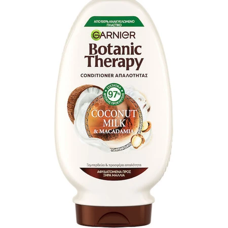 Garnier Botanic Therapy Condiotioner Acondicionador Reconstructor/Nutritivo Coco Macadamia para Todo Tipo de Cabello 200ml