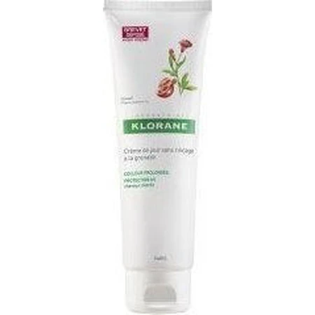 Klorane Crème de Jour Sans Rincage a la Grenade Lotion Leave In Conditioner Leave In Color Maintenance for Dyed Hair 100gr 125ml