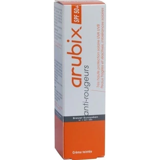 Arubix Teintee Crème solaire visage SPF50 avec pigment 40ml
