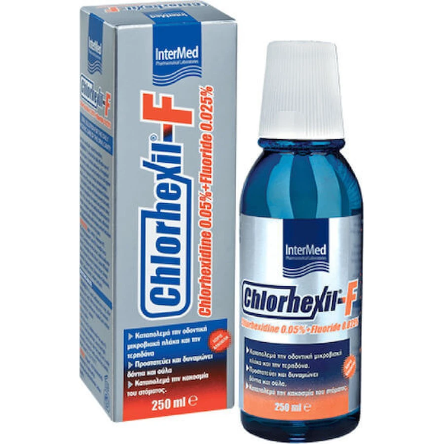 InterMed Chlorhexyl-F Bain de bouche Protection quotidienne