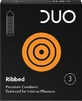 Duo Prezervative Ribbed Ribbed 3pcs