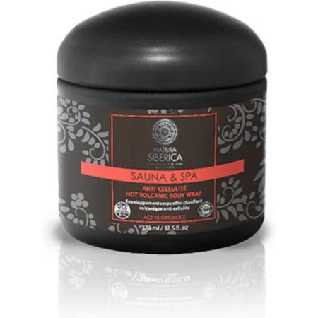 Natura Siberica Heiße Vulkanische Cellulite Creme Körper 370ml