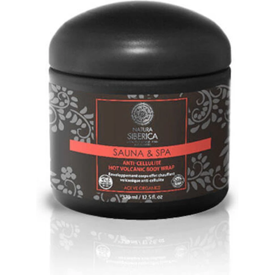 Natura Siberica Heiße Vulkanische Cellulite Creme Körper 370ml